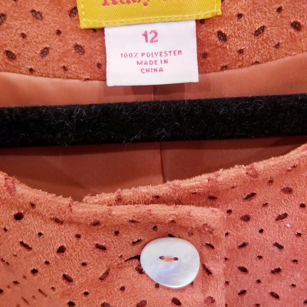 Ruby Rd. Women's Burnt Orange Blazer - Picture 2 of 3